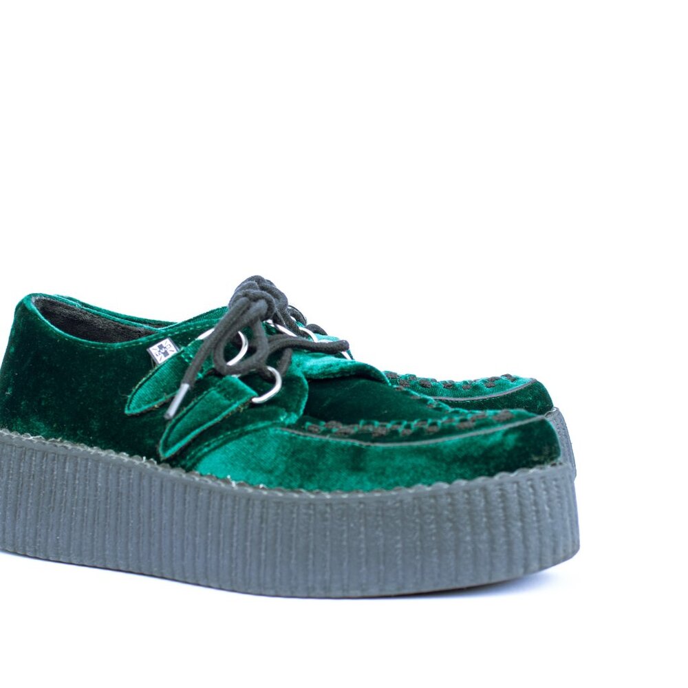 Vegan Creeper Emerald Velvet – Taille/Size 8 (runs small) - Picture 5 of 6